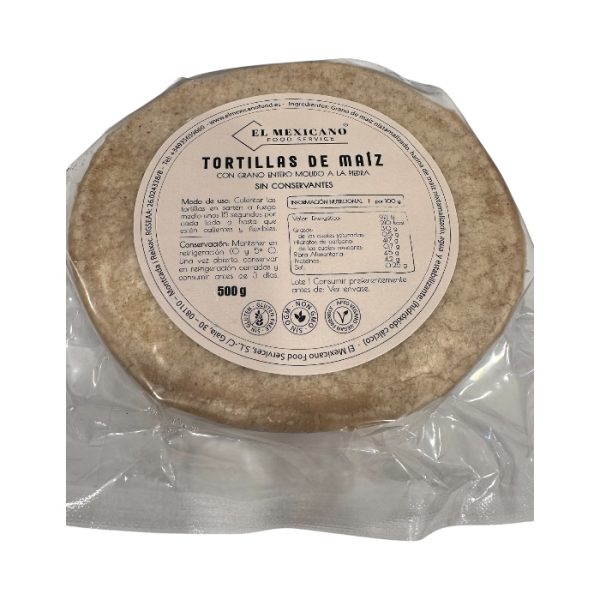 Tortillas el mexicano 14 Tortillas de Maíz 14 cm El Mexicano 500 g