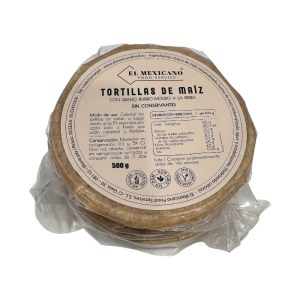 Tortillas el mexicano12 Tortillas de Maíz 11 cm El Mexicano 500 g