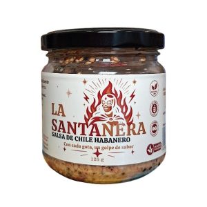 Salsa de Chile Habanero La Santanera Picor Bajo 125g