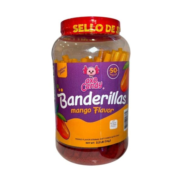 Banderillas sabor Mango Axo Candy 50 uds
