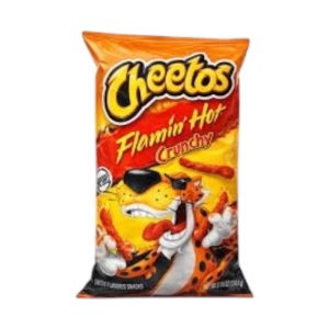 Cheetos Flamin Hot Crunchy 226g. USA