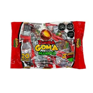 Zumba Goma Mango 10 uds