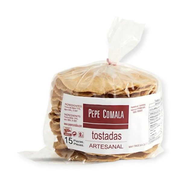 Tostadas Pepe Comala 15 uds